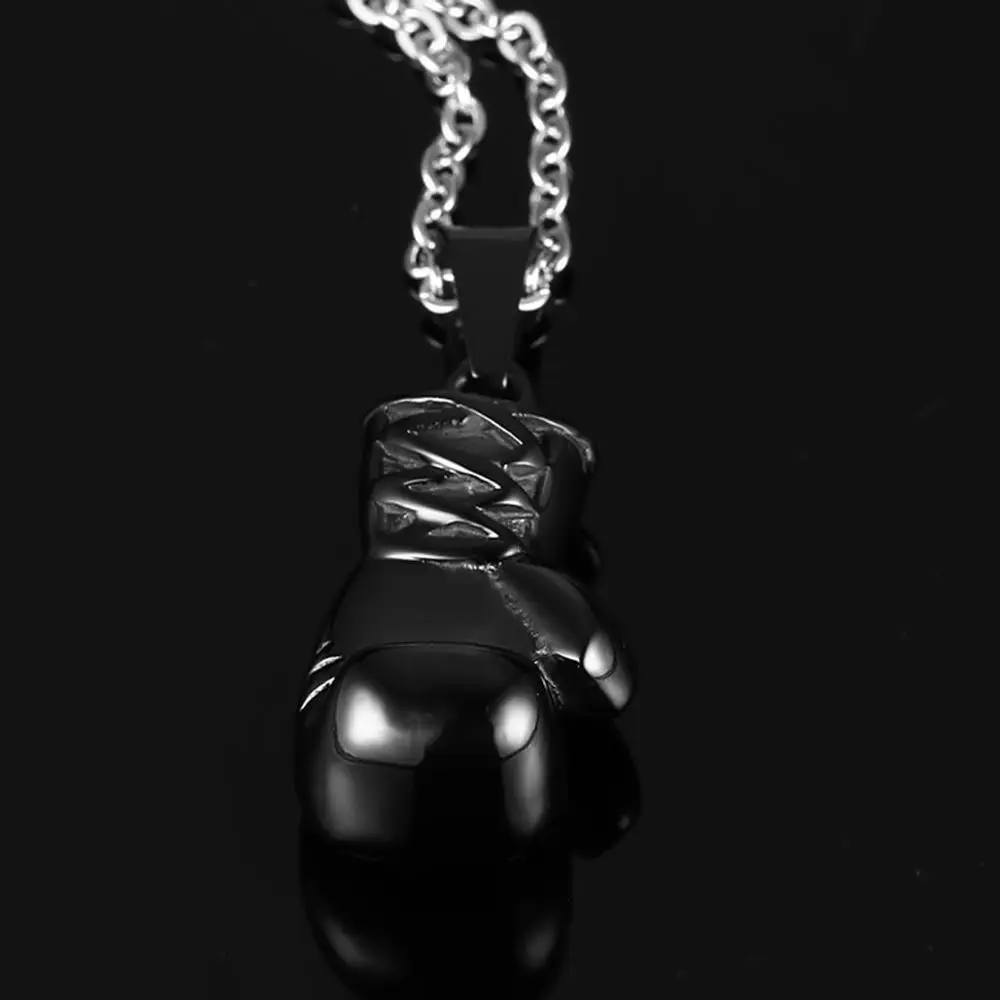 Модное ювелирное ожерелье Милая Мини Подвеска в виде боксерских перчаток из