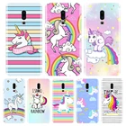 Мягкий чехол для телефона Meizu 15 Lite 16 Plus 16th 16x, силиконовый чехол с милым радужным единорогом для Meizu Pro 6 7 Plus U10 U20