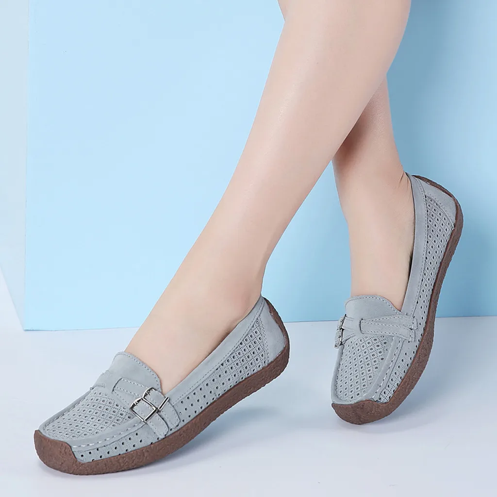 

Flats For Women Fashion Style Comfortable Women Shoes Fashion Flock Shallow Female Shoes Women Flat Casual Shoes 942621