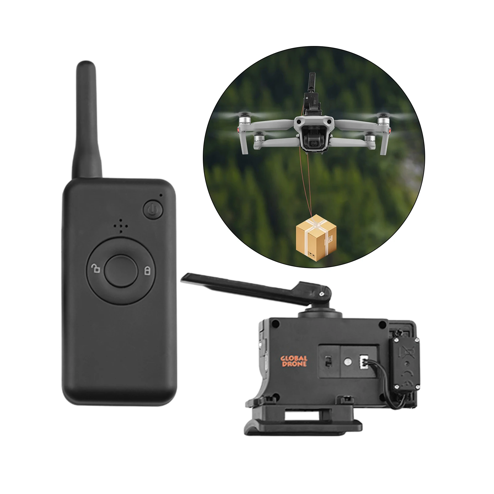 

Air Drop Release Dropper Device Set for DJI Mavic 2/Pro Mini 2 for Bait Hook