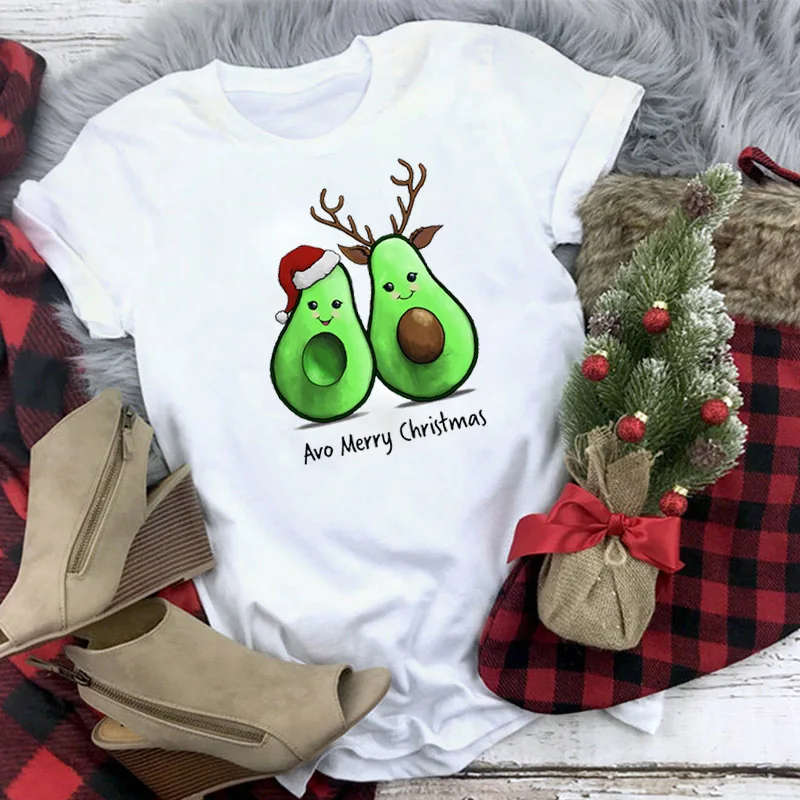 WT0300-White Рождественская футболка Для женщин T рубашки для мальчиков Модные Графический милый каваи Hipster футболка Micky женский Camiseta Mujer - Цвет: WT0300-White