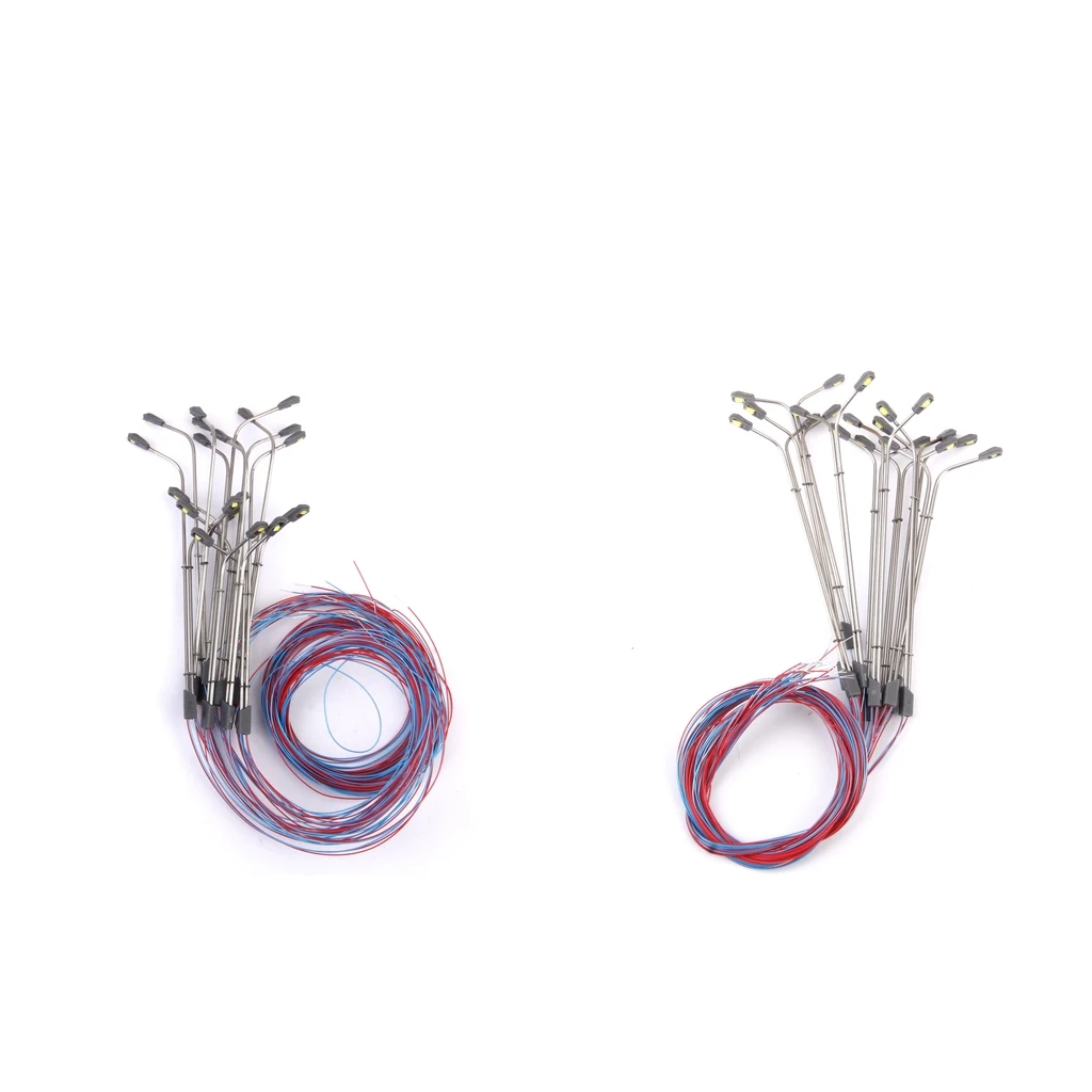 Модель 20x двойной светильник для железного поезда уличный светодиоды 3 в|Наборы