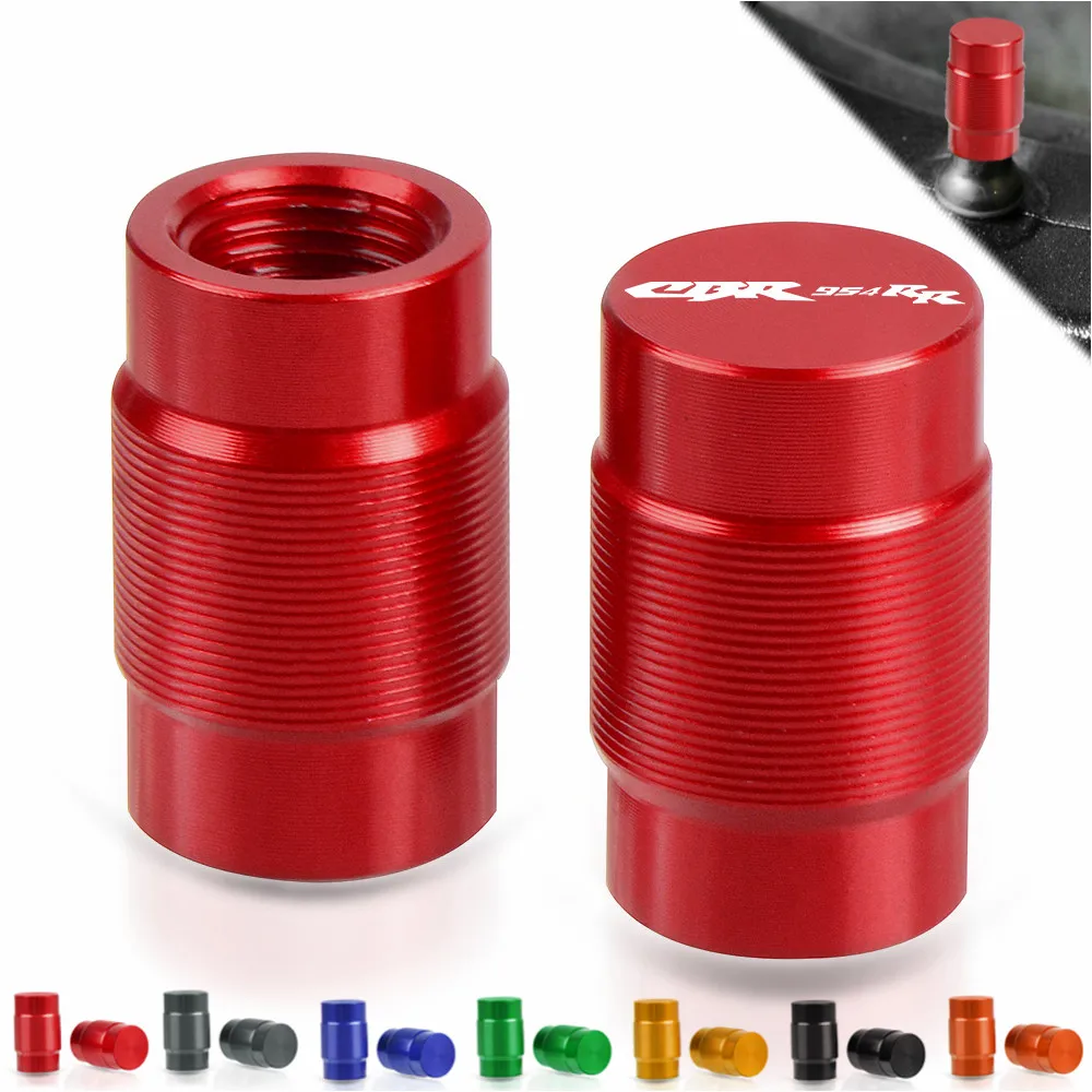 

For Honda CBR954RR Motorcycle Aluminum Wheel Tire Valve Stem Caps Airtight Covers CBR 954 RR 2002 2003 2004 2005 2006 CBR 954RR