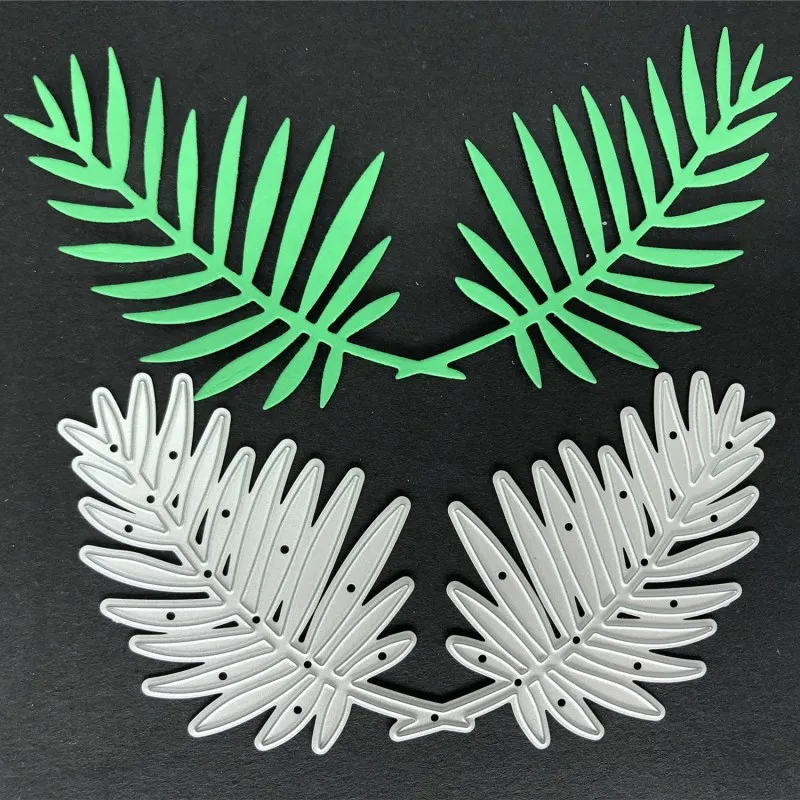 Металлические штампы для вырезания форма украшения листьев Скрапбукинг