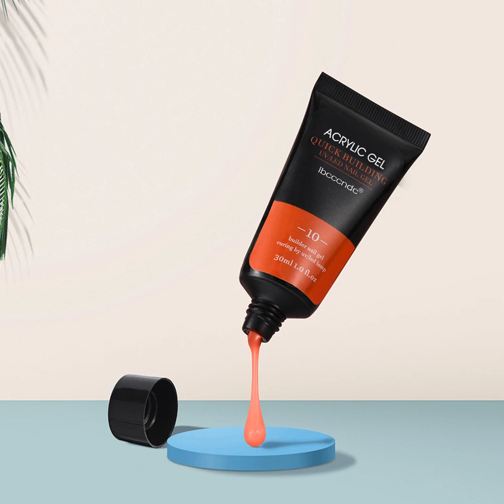 30 г акриловый поли гель для ногтей розовый наращивания быстрого набор 20 цветов