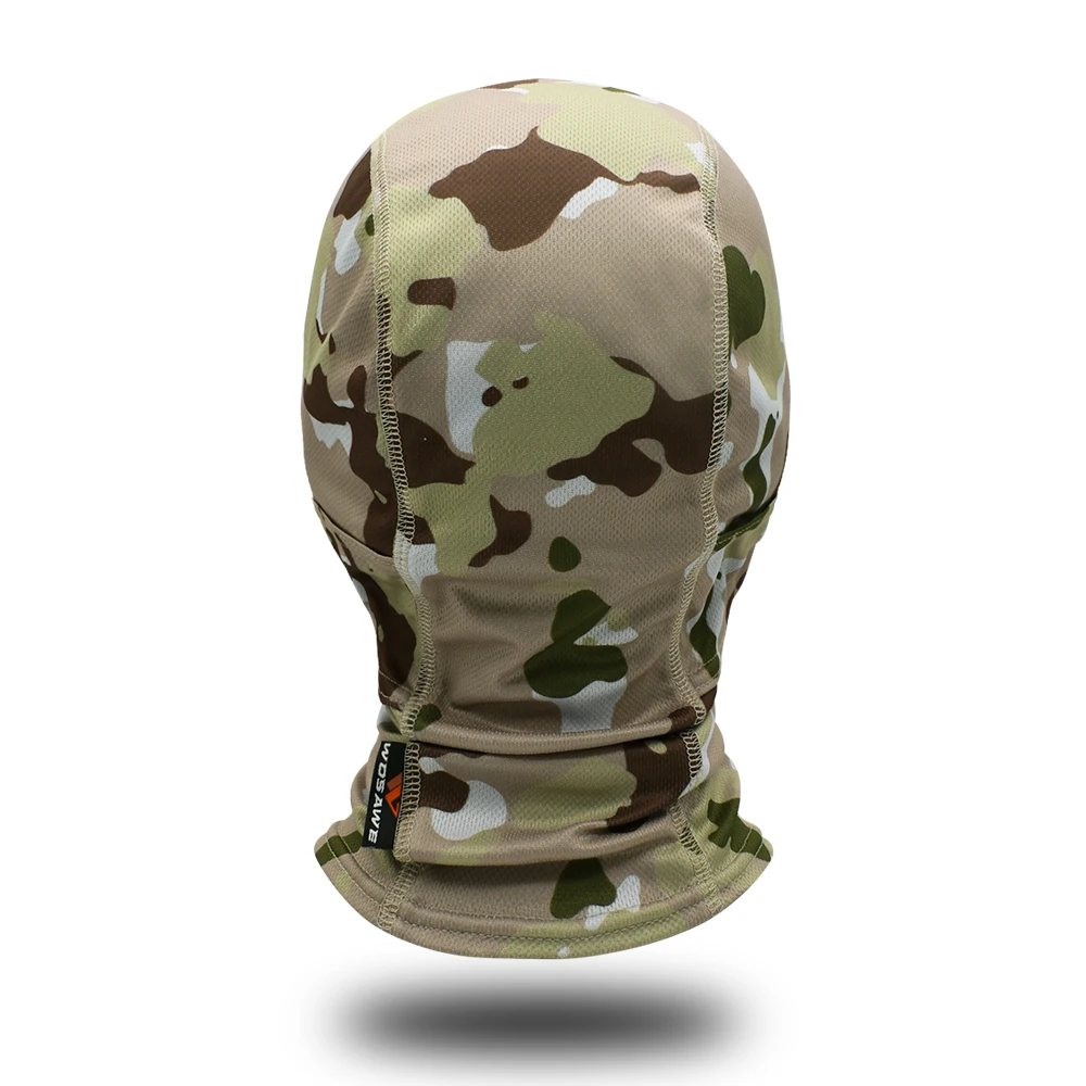 Маска WOSAWE на все лицо для езды мотоцикле лыжах камуфляжная модель обогреватель