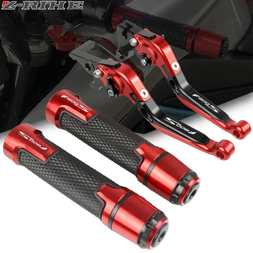 

For BMW F800 S F800S 2006 2007 2008 2009 2010 2011 2012-2014 CNC Motorcycle Brake Clutch Levers Handlebar grip Handle Hand Grips