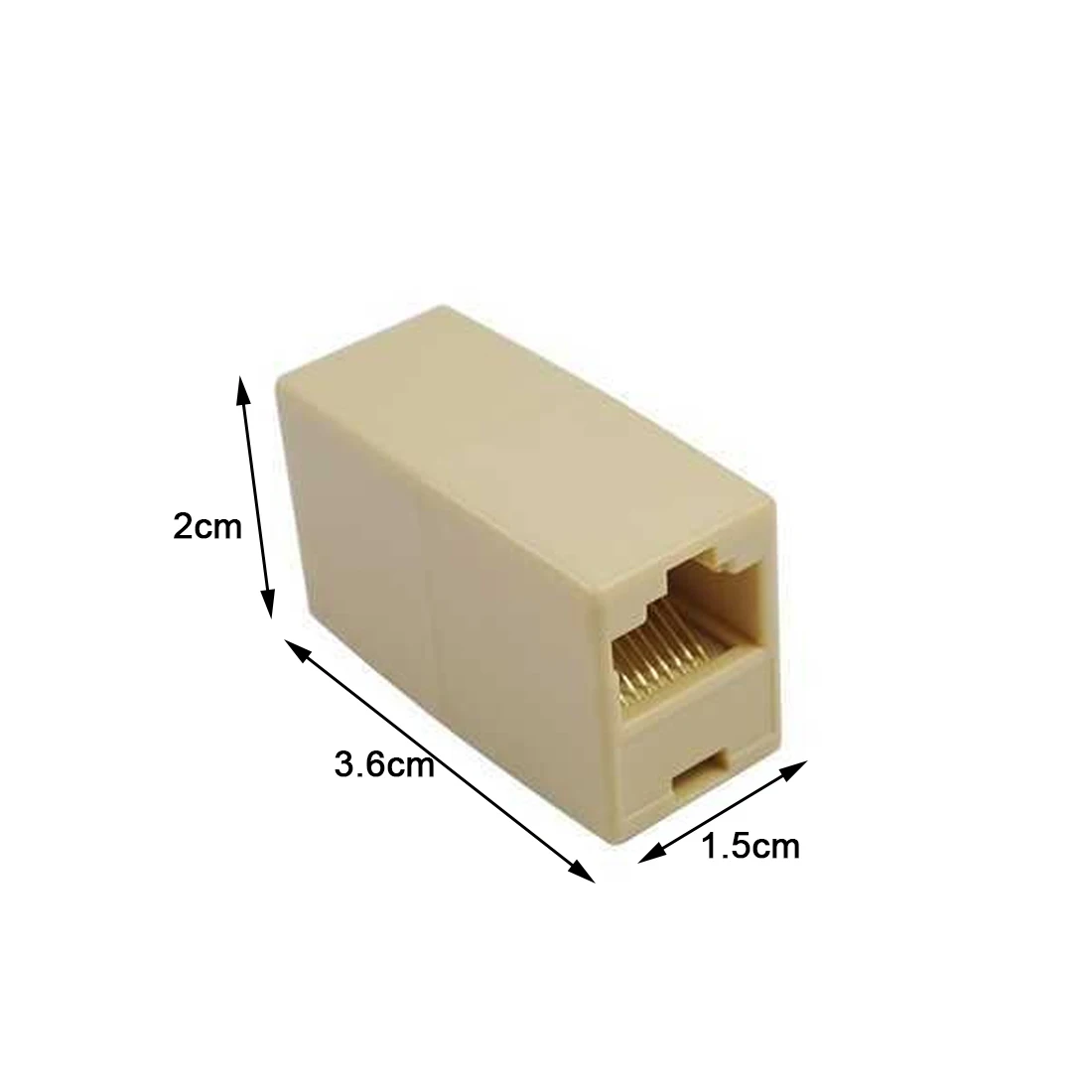 5 шт. 8P8C RJ45 CAT Удлинитель сетевой Ethernet Lan кабель Столярный соединитель