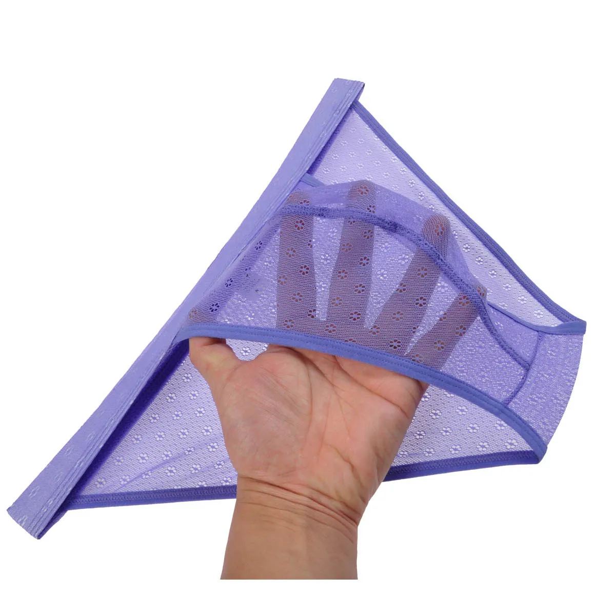 Mens Sheer Jacquard Lace Bikinis Pants Underwear Mesh Belt Open Side Mini Briefs |