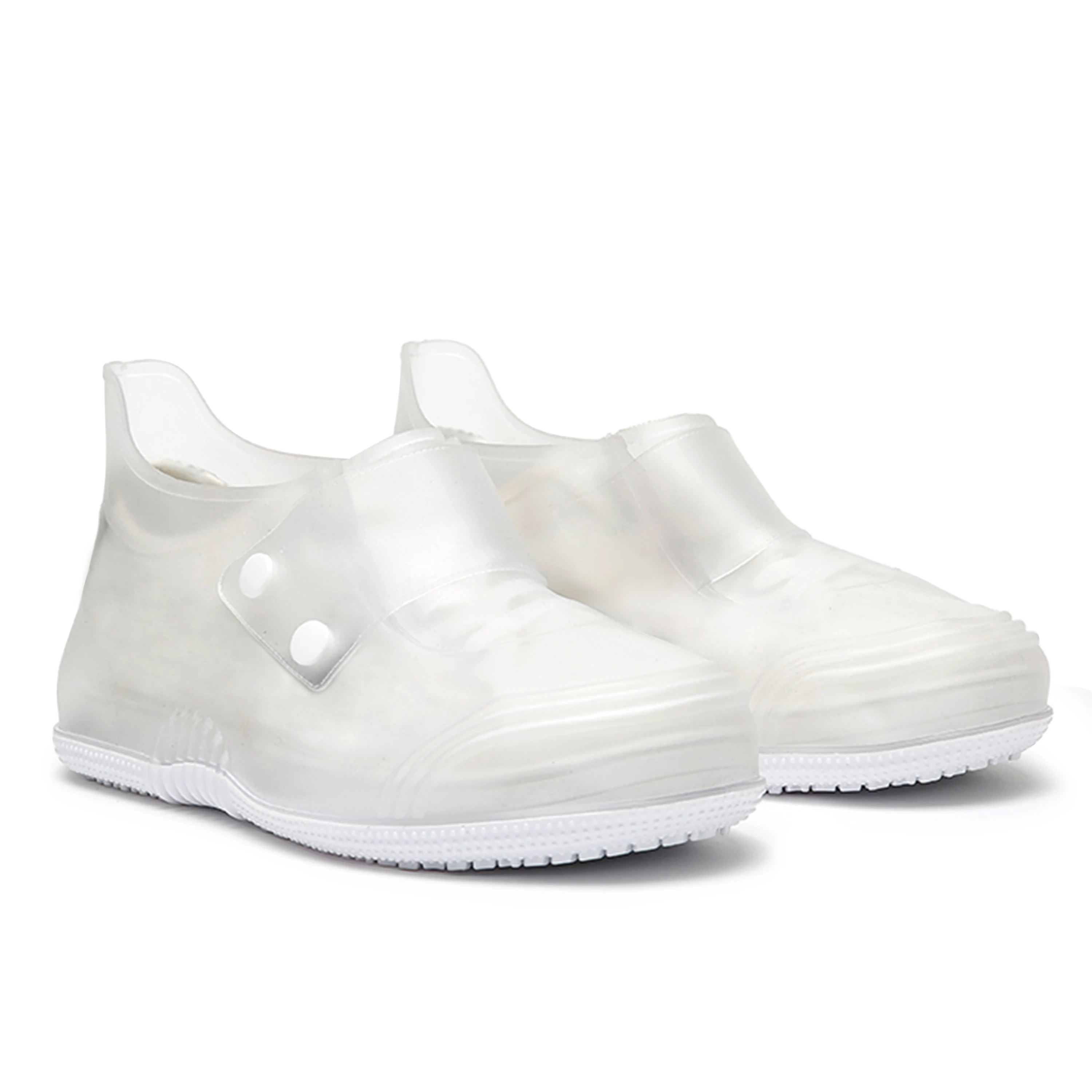 Осенние непромокаемые сапоги Легкая водонепроницаемая обувь женская из ПВХ на