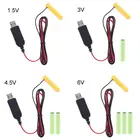 Универсальный Устранитель батареи AAA LR03, 2 м, Стандартная замена от 1 до 4 батарей AAA 1,5 В для электрического игрушечного фонарика C