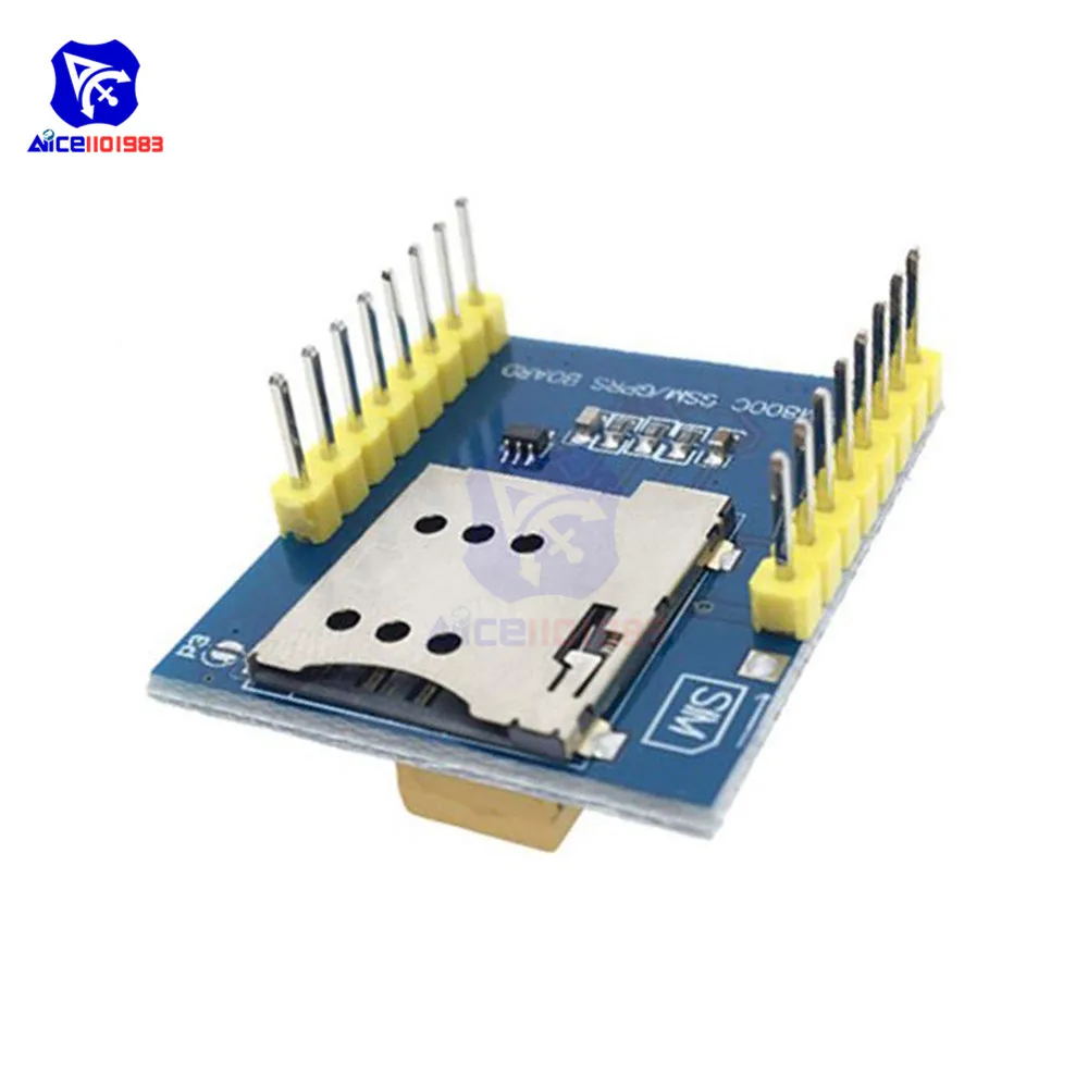 Diymore SIM800C GSM GPRS модуль макетная плата IPEX с Bluetooth ttl TTS STM32 для Arduino C51 5V 3,3 V