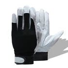 QIANGLEAF Кожаные Рабочие дышащие перчатки для вождения Садоводство Перчатки рабочие защитные перчатки оптом мужские 310