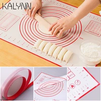 large silicone pastry mat extra reusable sheet pizza dough non stick maker holder pastry kitchen gadgets measurement fondant mat