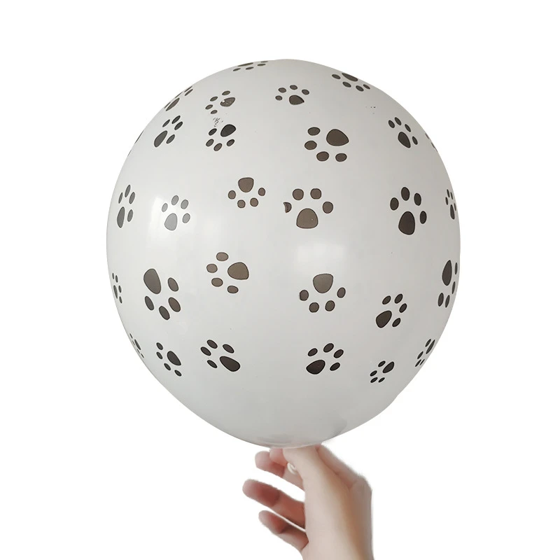 02 12 дюйма толщиной пять с двусторонней печатью корова воздушных шаров из латекса, украшенные воздушные шары с коровой для детей на день рождения - Цвет: 02