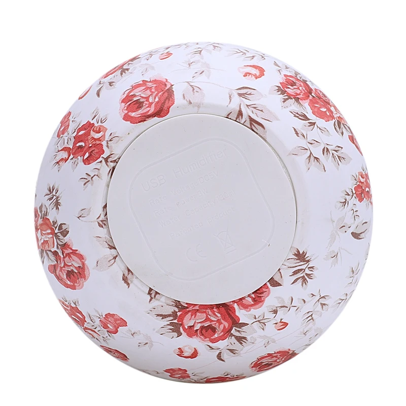 Роза USB арома увлажнитель воздуха масляный диффузор ультразвуковой