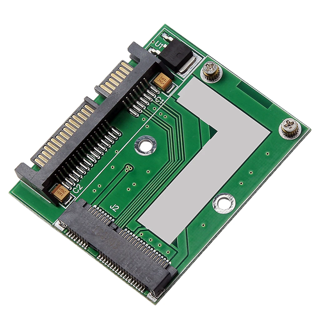 MSATA SSD до 2 5 &quotSATA 6 0 Gps адаптер конвертер плата карты для компьютера | Компьютеры и
