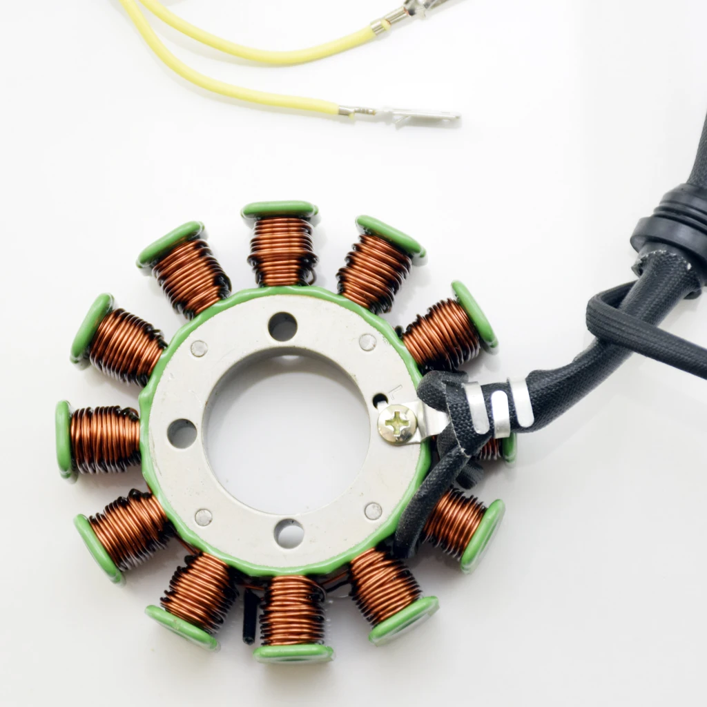 Мотоцикл 12 Катушки полюс статора Магнето запасные части для CG250 двигателя