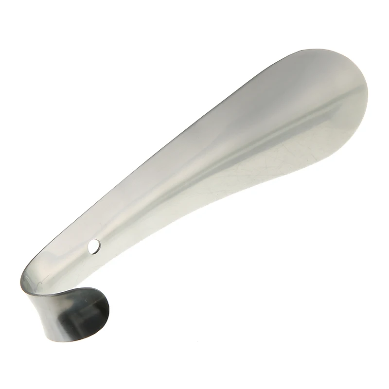 

Stainless Steel Shoehorn Long Short Metal Stable Shoe Puller Flexible Handle 14.5cm Durable Shoe Lifter Household Wearing Tool
