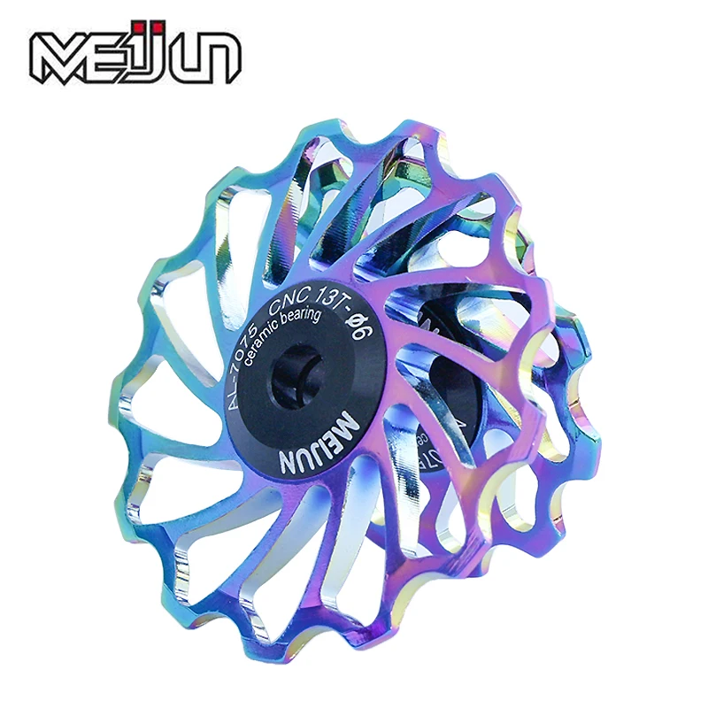 MEIJUN 11T 13T керамические подшипники MTB велосипедный сплав задний переключатель шкив