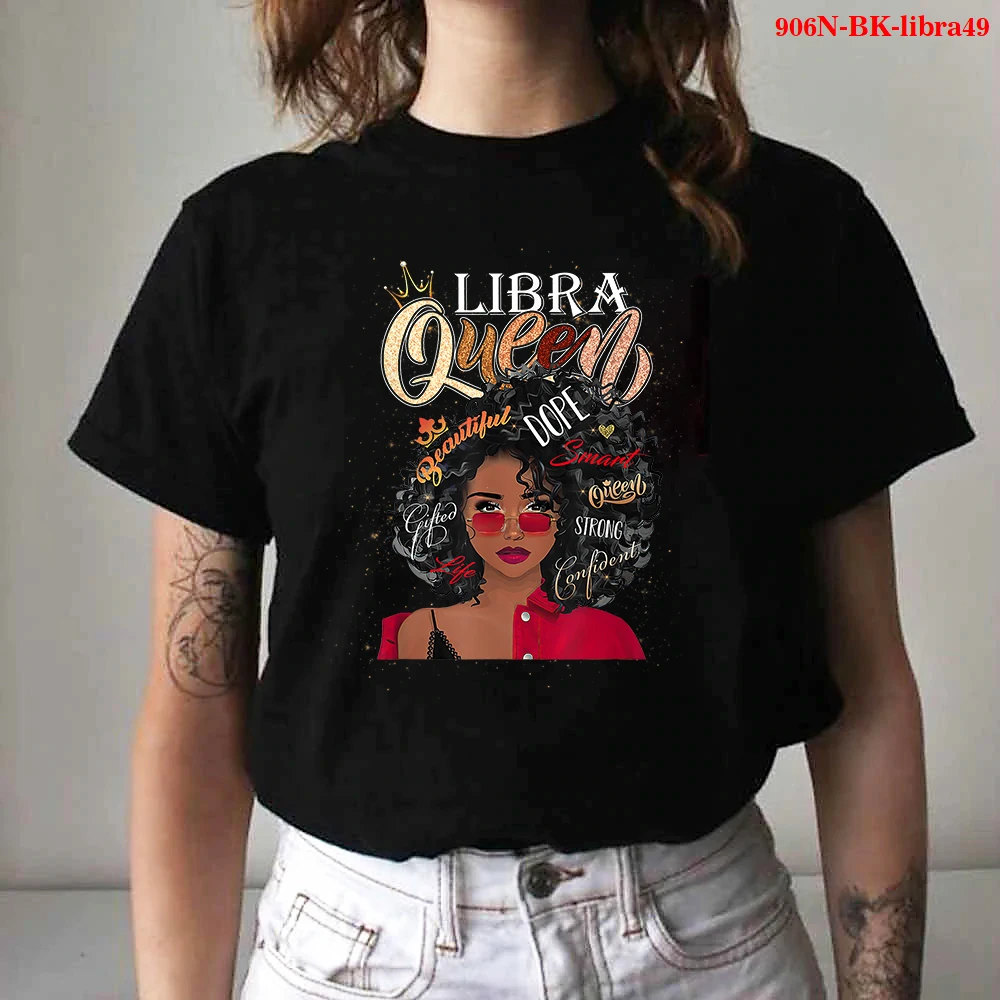 

Весы, летняя повседневная одежда в стиле Харадзюку, футболка с рисунком аниме в стиле хип-хоп, женская футболка с коротким рукавом, мужские ф...