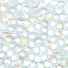 Прозрачные чешские бусины AB 6x9 мм, стеклянные бусины в форме капли воды, для самостоятельного изготовления ювелирных изделий для рукоделия, браслет, Шпилька для волос