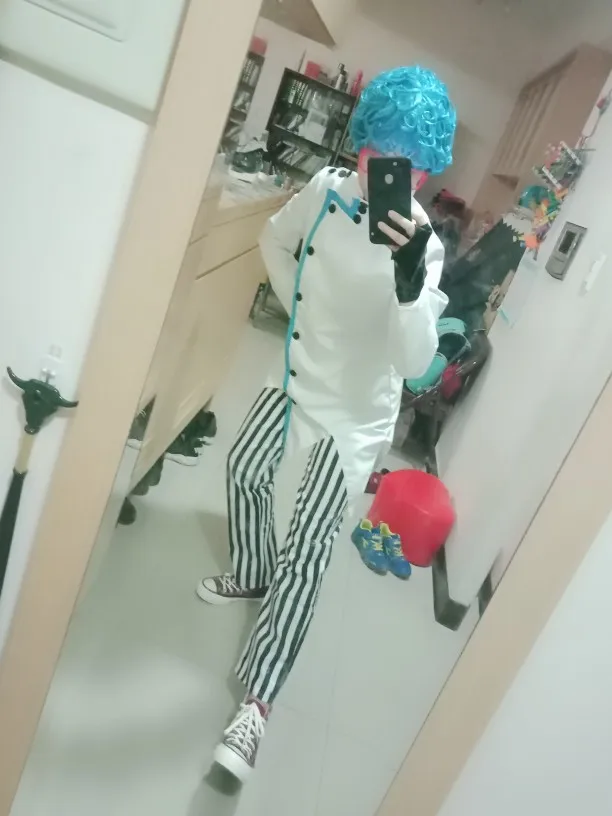Jo JoJo невероятное приключение Ghiaccio Косплэй костюм