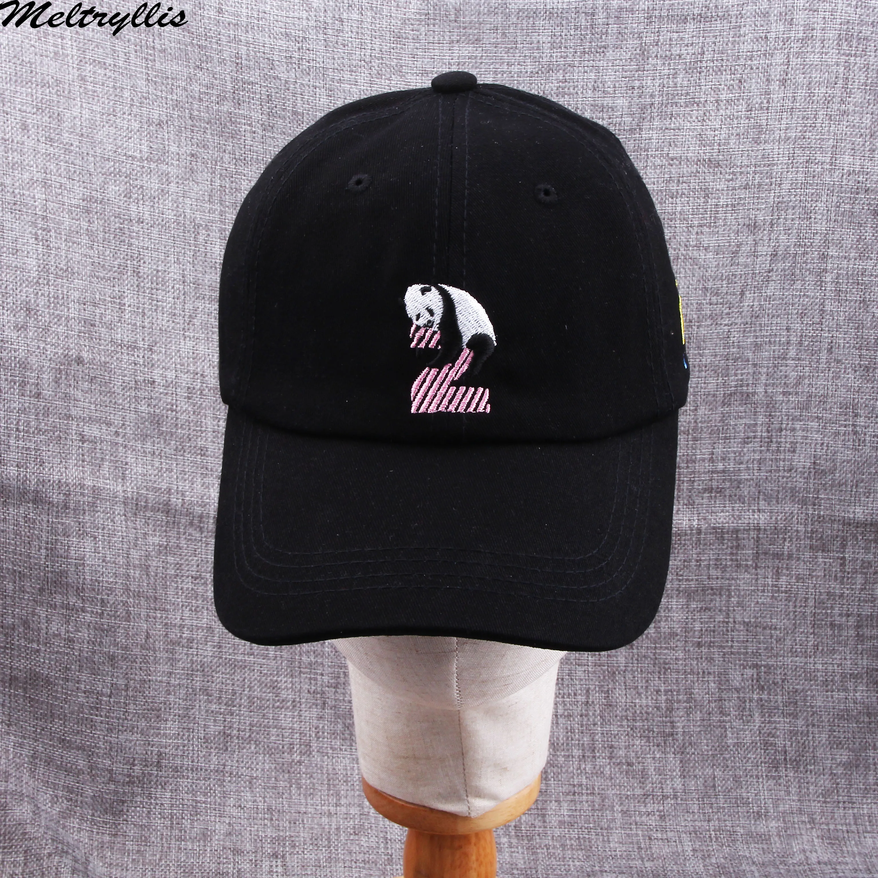 Бейсболка [Meltryllis] для мужчин и женщин бейсболка с вышивкой милой панды головные
