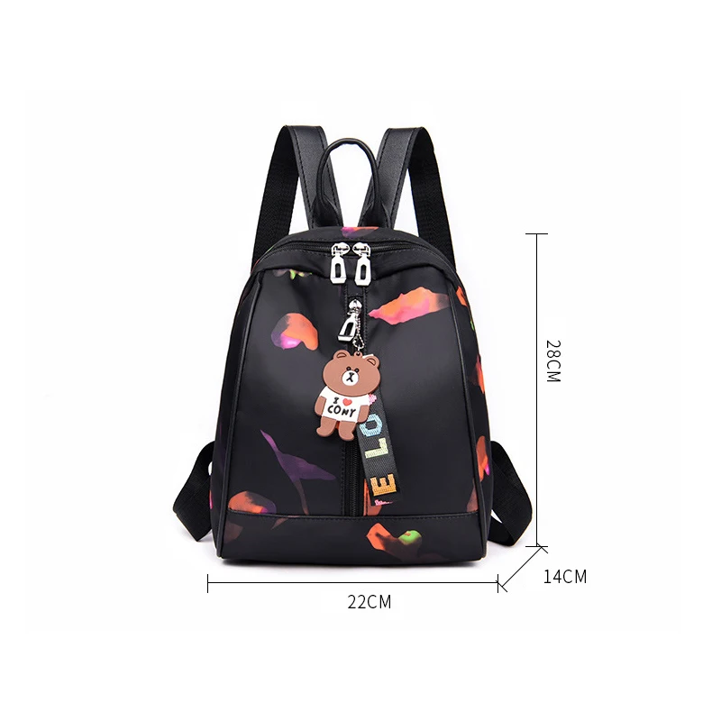 

Fashion Women Backpack High Quality Oxford bag Female Small Bagpack Schoolbag For Teenager Girls Multifunction Back Pack Mochila