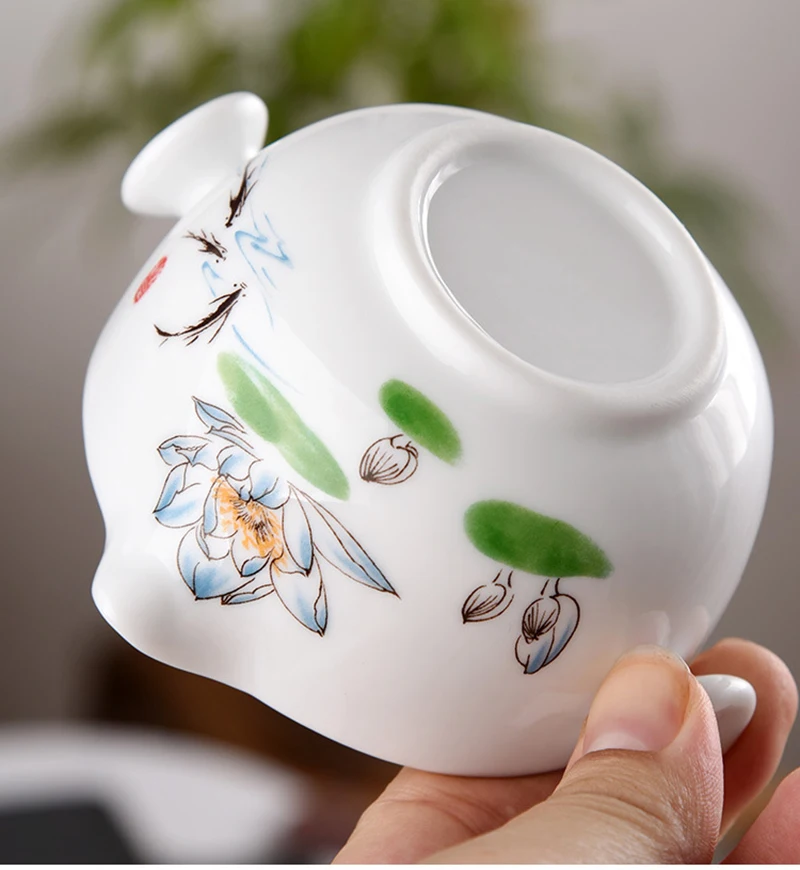 Керамические чайники gaiwan чайники Китайский чайный набор для путешествия с сумкой для путешествий