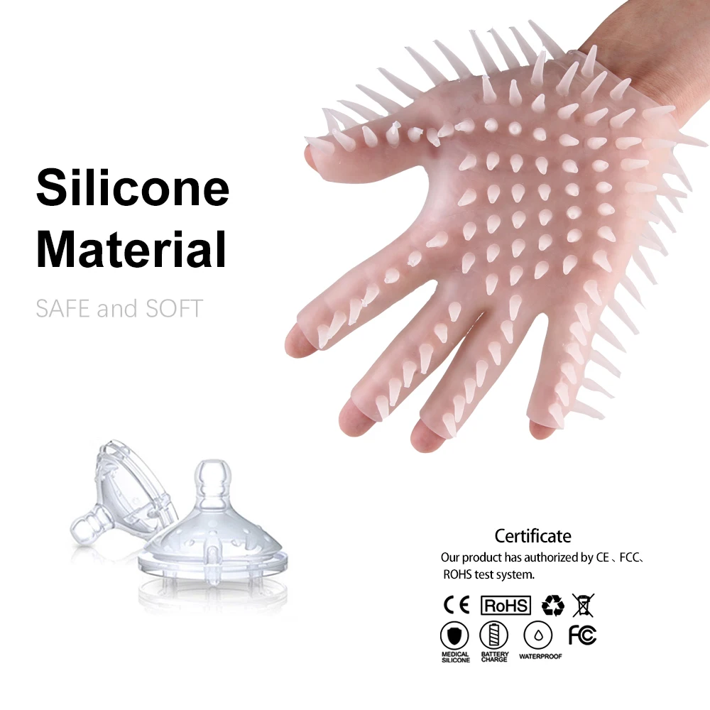 Сексуальные перчатки Массажер для ягодиц Мужской мастурбатор пенис эротический