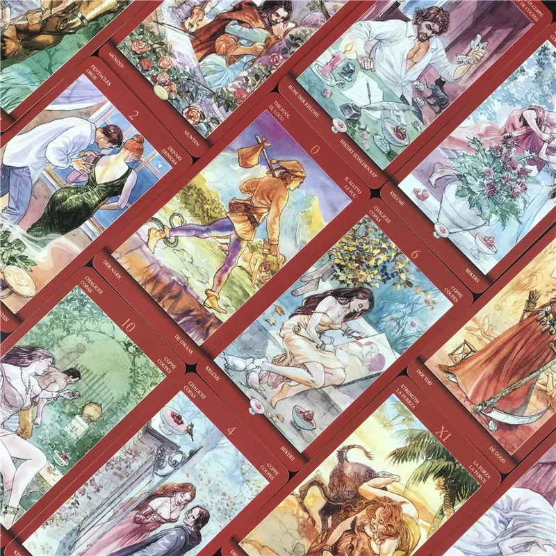 Таро сексуальной волшебной карты настольная игра игральные английская версия