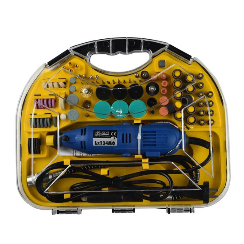 

YEODA 211PC 220V Power Tools Electric Mini Drill With Grinding Accessories Set Multifunction Mini Engraving Pen For Dremel Tools