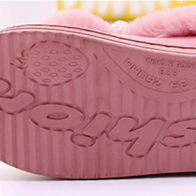 

2020 New Fashion Autumn Winter Cotton Slippers Rabbit Ear Home Indoor Slippers Winter Warm Shoes Womens Cute Plus Plush Slippers