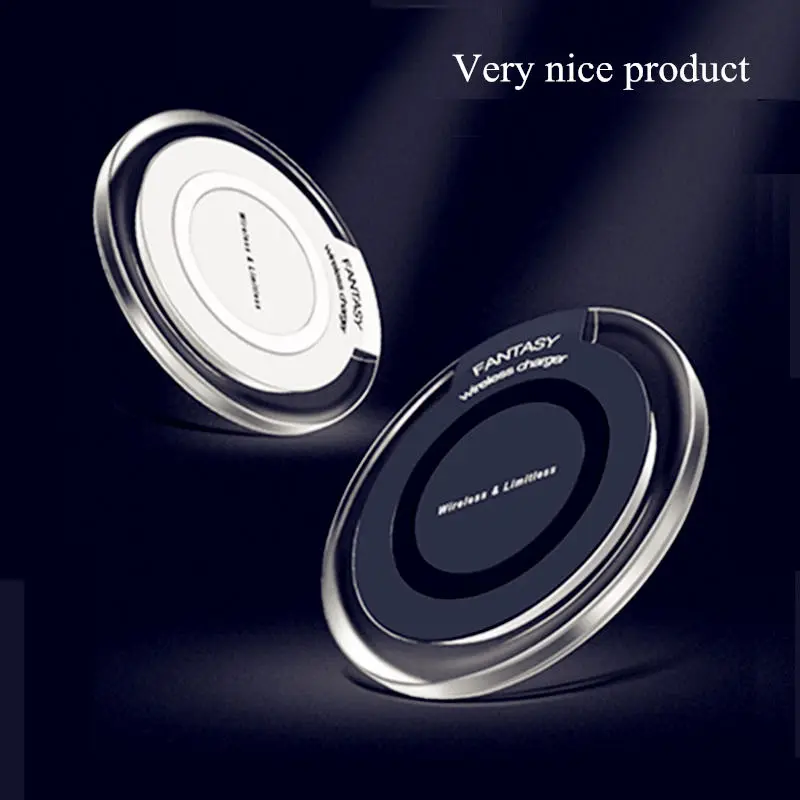 Беспроводное зарядное устройство Индукционное USB для Apple iPhone 8 Plus/ X Samsung Galaxy S6 7 edge S8