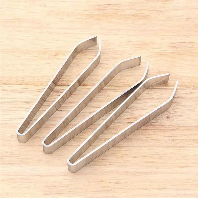 

Stainless Steel Fish Bone Tweezers Remover Pincer Puller Tongs Pick-Up Seafood Tool Crafts