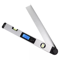yunexpress digital electronic protractor angle finderlevel measuring gaugemeter inclinometer ruler 225degree400mm metal material