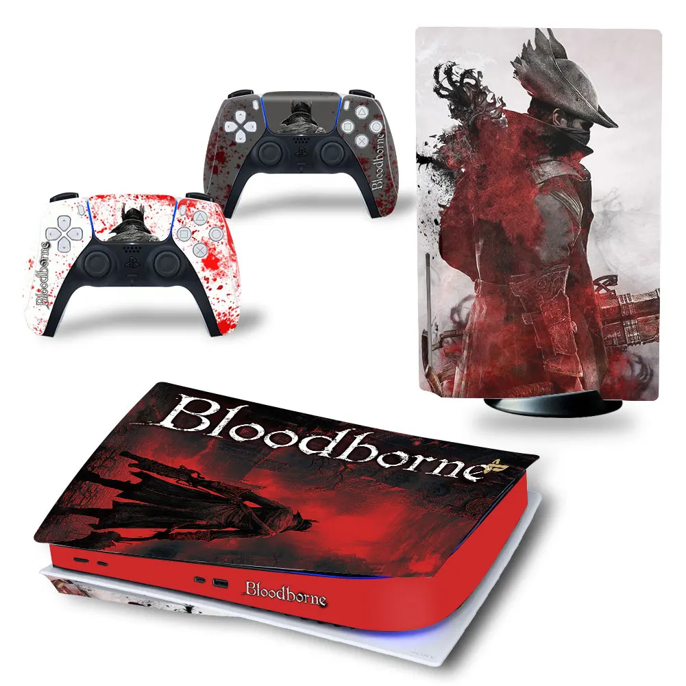 

Bloodborne New Game PS5 Digital Edition Skin Sticker Decal Cover for PlayStation 5 Console & Controllers PS5 Skin Sticker #2321