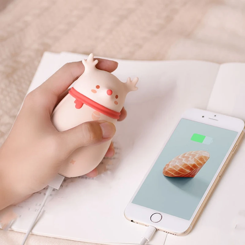 BESTCute USB перезаряжаемая грелка для рук и внешний аккумулятор 5 в Мини Портативная