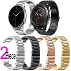 Браслет из нержавеющей стали для Xiaomi Amazfit GTR 3 2 strat2e OS 2s Pace GTS 2 Mini 2e Bip U Pro S Lite