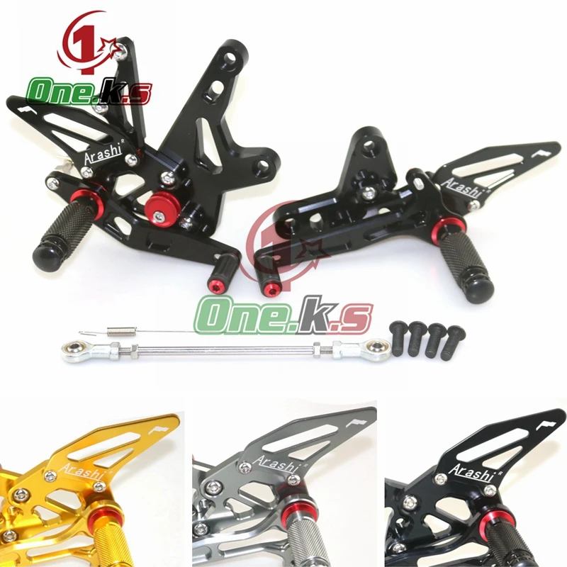 

Motorcycle footrest footpeg pedal foot peg Rearset Rearsets For KAWASAKI NINJA400 Ninja 400 & Z400 2019 2020 2021 2022