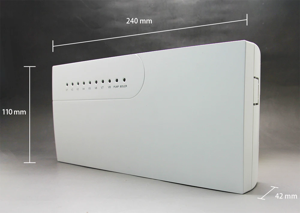

Контроллер концентратора для приводов, клапанов, газового котла, 8 подкамер, электрический клапан с ЖК-дисплеем, 8-канальный концентратор