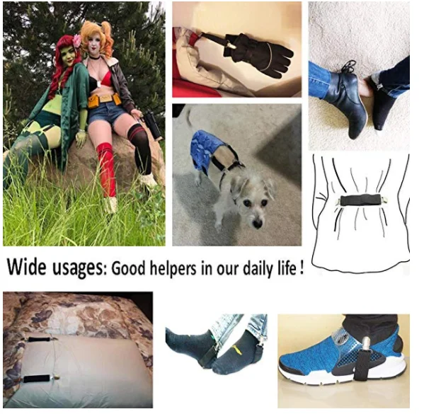 Детские зимние зажимы для варежек эластичные перчатки из нержавеющей стали