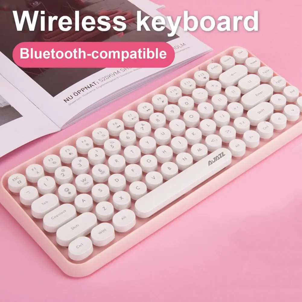 Клавиатура AJAZZ 308I Беспроводная портативная с поддержкой Bluetooth, 84 клавиши