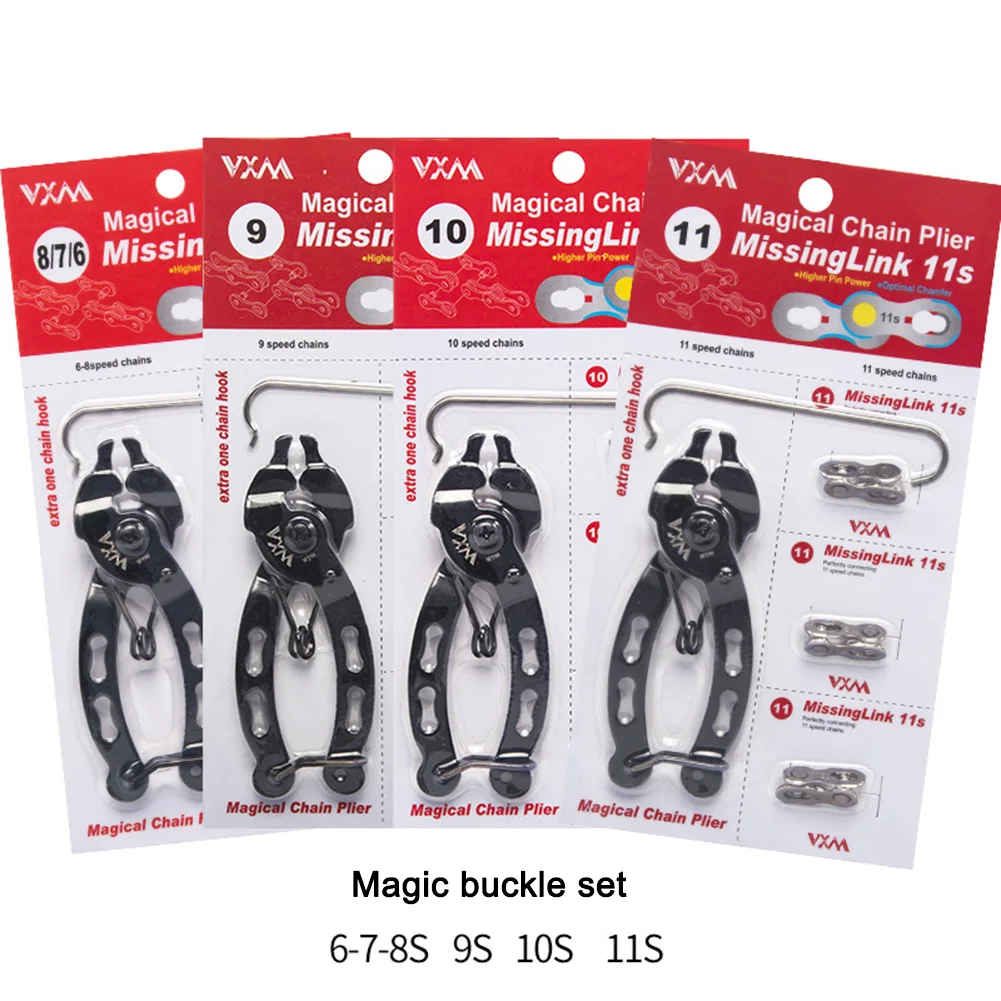 

Bicycle Open Close Chain Link Buckle Pliers Mini Mountain Bike Quick Removal Install Plier Chain Clamp Repair Tools Accessories