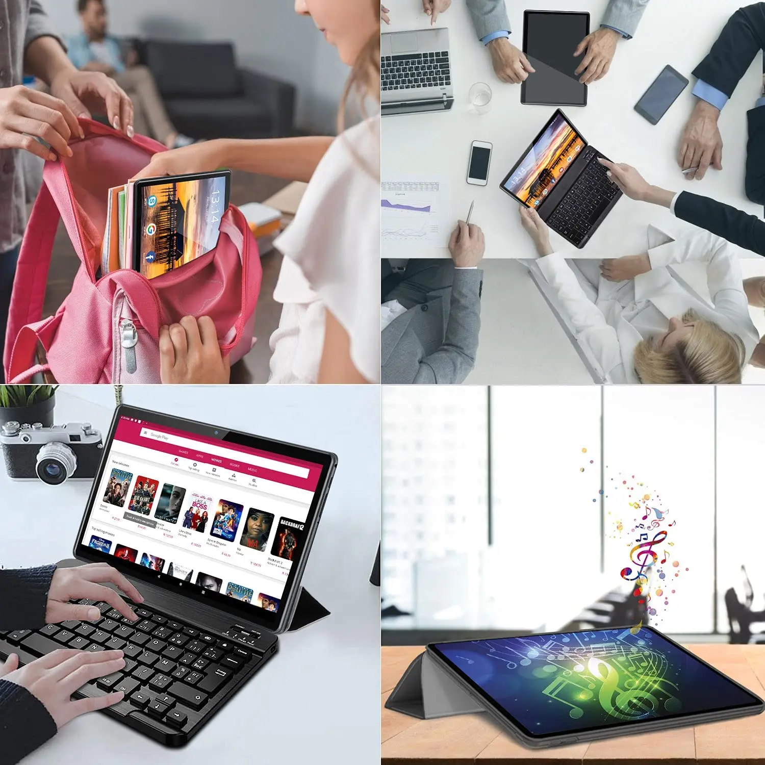 10-дюймовый планшет с 10-дюймовым дисплеем десятиядерным процессором MTK6797 ОЗУ 6 ГБ