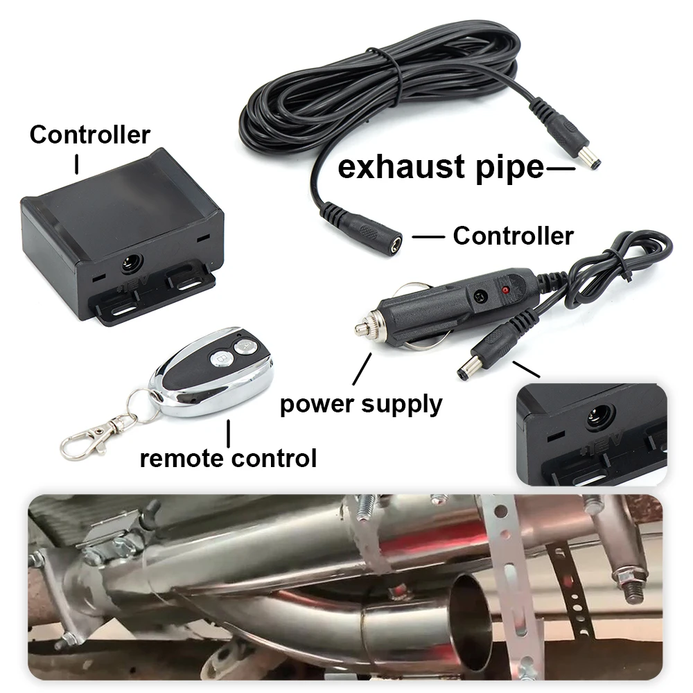 Универсальный выпускной клапан из нержавеющей стали SS304 3 дюйма | Автомобили и