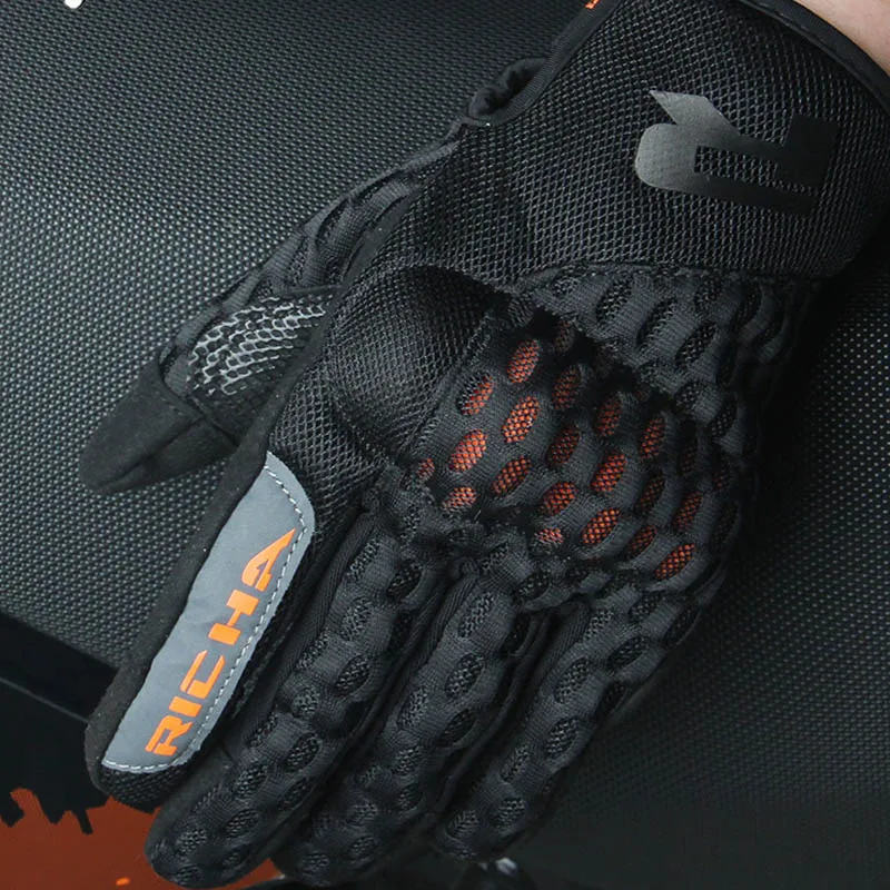Перчатки для езды на мотоцикле RICHA летние сетчатые дышащие перчатки защитные с