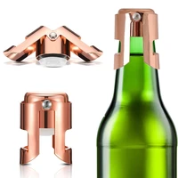 stainless steel champagne bottle cap portable sealant bar cap wine bottle plug sparkling wine champagne stopper champagne cap