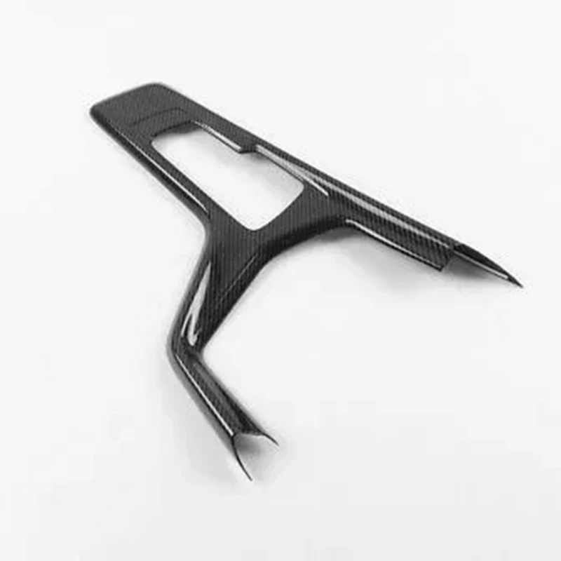 

LHD Carbon Fiber Look Gear Shift Box Panel Cover Trim 1Pcs for Cadillac CT4 2020